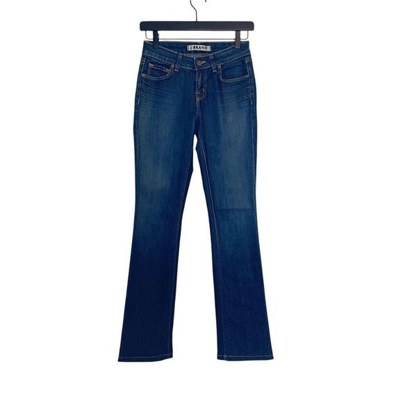 J Brand Dark Wash Low Rise Straight Leg Jeans Size 26 - Picture 2 of 12